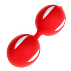 Bile Vaginale Kegel Exquisite "Love Balls" 10 cm - Rosu##