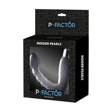 Vibrator Prostata Toyz4Lovers &raquo;Insider Pearls&laquo; 15 cm - Negru