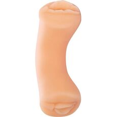 Masturbator Excellent Power "For Two" 12 cm - Natural##