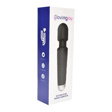 Aparat Masaj Loving Joy »Wand Vibrator« 20 cm - Negru