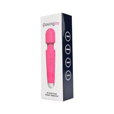 Aparat Masaj Loving Joy »Wand Vibrator« 20 cm - Roz