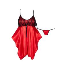 Camasa de Noapte Julieta Chemise Beauty Night - Rosu