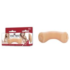 Masturbator Excellent Power "For Two" 12 cm - Natural##