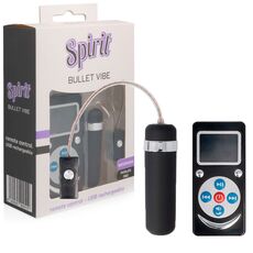 Vibrator Ou Glont HAOOY »Spirit« 6,5 cm - Negru