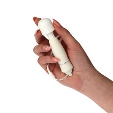 Aparat de Masaj Stimulator Vaginal Toyz4Lovers »Candy Pie« 10 cm - Alb##