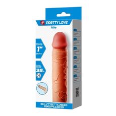 Prelungitor Penis Pretty Love &raquo;Nile&laquo; 22,5 cm - Natural