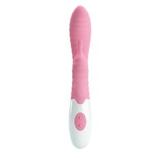 Vibrator Pretty Love »Pete« 20 cm - Roz - culoare si material
