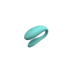 Vibrator Cupluri We-Vibe "Sync Lite Aqua" 7,8 cm - Turcoaz - detaliu finisaj
