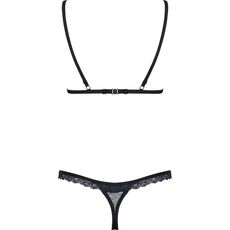 Set Chiloti si Sutien Obsessive - Negru - dimensiuni complete