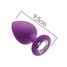 Butt Plug Anal Attraction "Pleasure Toys" 9,5 cm - Violet