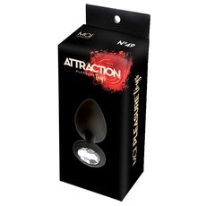 Butt Plug Anal Attraction "Pleasure Toys" 9,5 cm - Negru##
