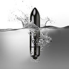 Mini Vibrator Rocks Off »Single Speed« 8 cm - Negru