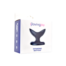 Butt Plug Dilator Loving Joy "Expanding" 10 cm - Negru##