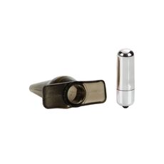 Vibrator Anal Calexotics  »Mini Vibro Tease« 10 cm - Negru - culoare si material