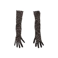 Manusi Lungi Negre Calexotics, Radiance - Negru