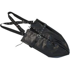 Sistem imobilizare Fetish Collection &raquo;Imitation Leather Arm Sack&laquo; Negru