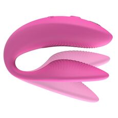 Vibratore Cupluri We-Vibe »Sync 2« 7,5 cm - Roz