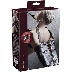 Sistem imobilizare Fetish Collection &raquo;Imitation Leather Arm Sack&laquo; Negru