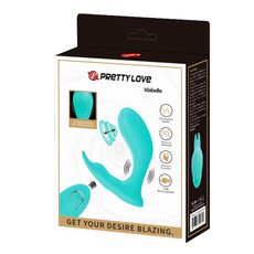 Vibrator Pretty Love "Idabelle" 10,1 cm - Verde - detaliu design