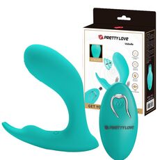 Vibrator Pretty Love "Idabelle" 10,1 cm - Verde - vedere frontala