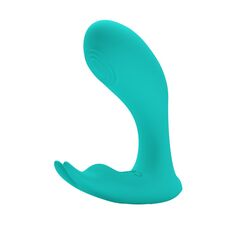 Vibrator Pretty Love "Idabelle" 10,1 cm - Verde - dimensiuni complete