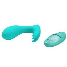 Vibrator Pretty Love "Idabelle" 10,1 cm - Verde - detaliu finisaj
