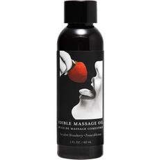 Ulei Masaj Comestibil Earthly Body "Capsuni" 60 ml