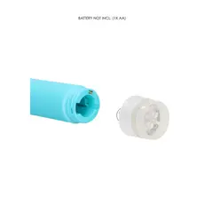 Vibrator Luminous »Eleni« 14 cm - Turcoaz
