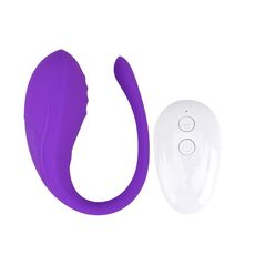 Loving Joy Remote Controlled Love Egg Purple Vibrator, 10 Vibratii#