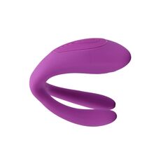 Vibrator Cupluri Loving Joy »Duet Remote Control« 20 cm - Violet