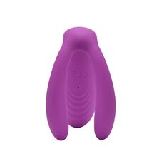 Vibrator Cupluri Loving Joy »Duet Remote Control« 20 cm - Violet