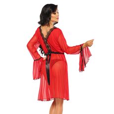 Set Neglije si Bikini Valentina Beauty Night - Rosu