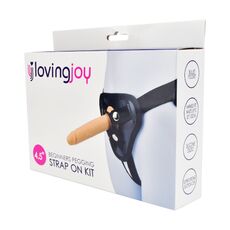 StrapOn Femei Loving Joy &raquo;Beginners Pegging&laquo; 11,5 cm - Natural