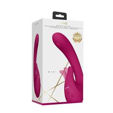 Vibrator VIVE »Miky Pulse-Wave & Flickering Silicone« 12 cm - Roz
