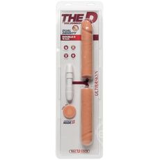 Dildo Dublu Doc Johnson "Dual Density" 41 cm - Natural