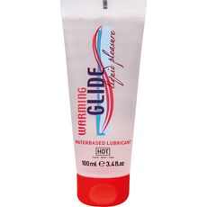 Lubrifiant Intim Hot "Warming Glide" 100 ml - vedere frontala