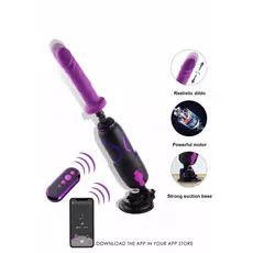 Masina de sex portabila Hismith »Premium Travel« Negru