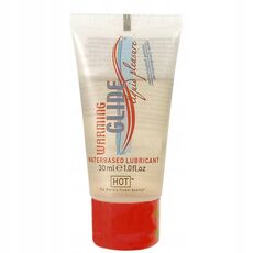Lubrifiant Intim Hot "Warming Glide" 30 ml - culoare si material