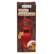 Desfacator Sticle cu Numarator Electronic OOTB 14 cm - Rosu##