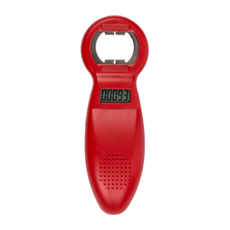 Desfacator Sticle cu Numarator Electronic OOTB 14 cm - Rosu##