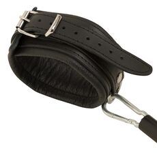 Set Bondage Piele Naturala  Zado - Negru##