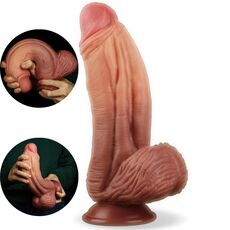 Dildo Realistic LovetoyXXL "King Sized" 24,5 cm - Natural##