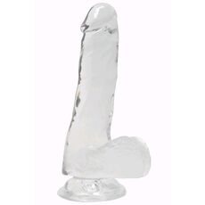 Dildo Jelly Transparent Alive "Pepito" 15,5 cm##
