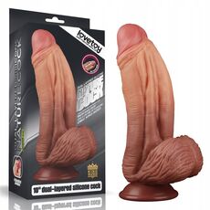 Dildo Realistic LovetoyXXL "King Sized" 24,5 cm - Natural