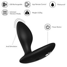 Vibrator WE-VIBE &raquo;Ditto+&laquo; Negru - Tester - culoare si material