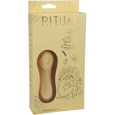 Vibrator Pulsator pentru Femei Doc Johnson »Ritual« 12,8 cm - Galben