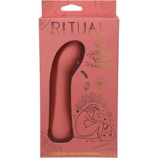 Vibrator Punctul G Doc Johnson »Ritual Zen« 16,9 cm - Portocaliu