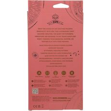 Vibrator Punctul G Doc Johnson »Ritual Zen« 16,9 cm - Portocaliu