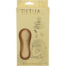 Vibrator Pulsator pentru Femei Doc Johnson »Ritual« 12,8 cm - Galben