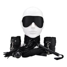 Set Bondage Bound to Play "Beginner Kit" 8 Piese - Negru
